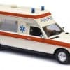 Busch H0 Mercedes vf 123 kw ambulance holland 1977 522001
