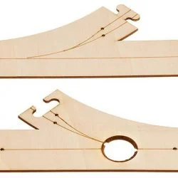 Laser-street splitsing en invoeging 45°