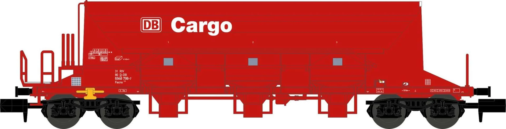 Kiezel/Steensl.Wgn.Rd.Db Cargo 3180 694 8 798-7 Epoche 5 N
