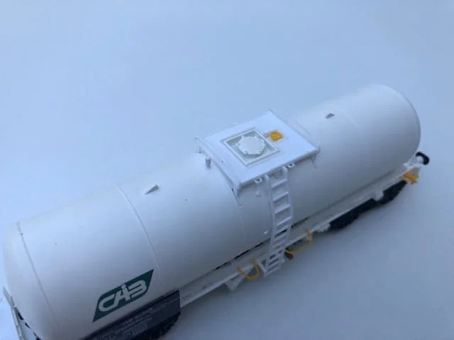 Electrotren 9811K  CAIB witte ketelwagen van de NMBS/SNCB - Afbeelding 7