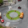 Faller H0 rotonde en vluchtheuvel 180278