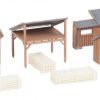 Faller N Opslagloods voor hout 232373 - Afbeelding 2