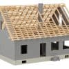 Faller H0 Huis in aanbouw met kraan 130658 - Afbeelding 3