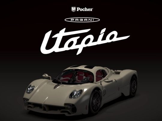 Pocher 1:8  PAGANI UTOPIA COUPÉ PCHK120F