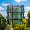 Faller H0 Gasometer met pijpleidingen 130157