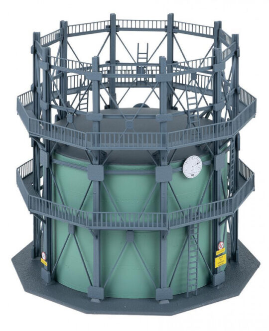 Faller H0 Gasometer met pijpleidingen 130157 - Afbeelding 3