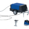 Faller H0 Bouwvakker met compressor 180693 - Afbeelding 2