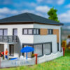 Faller N WeberHaus CityLife 232150 - Afbeelding 3