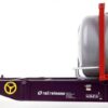 Mehano H0 Containerwagon Sggmrss'90 Rail Release B.V. Anel Trans/TWS Tankcontainer 28400 - Afbeelding 2