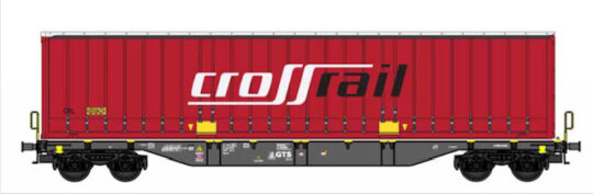B models 54.410  GTS containerwagen Crossrail (noviteit 2024)