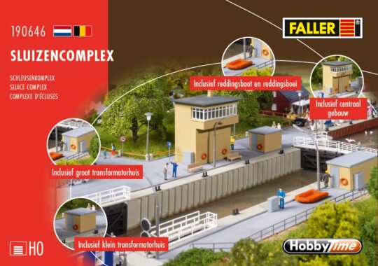 Faller H0 Sluizen complex 190646 - Afbeelding 2