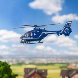 Faller H0 Helikopter Federale Politie 131023