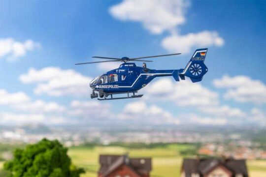 Faller H0 Helikopter Federale Politie 131023