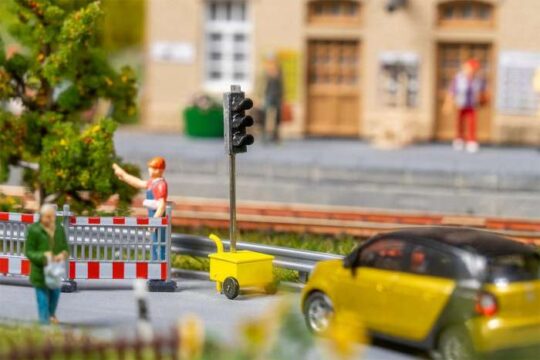 Faller H0 2 verkeerslichten op de bouwplaats 161842