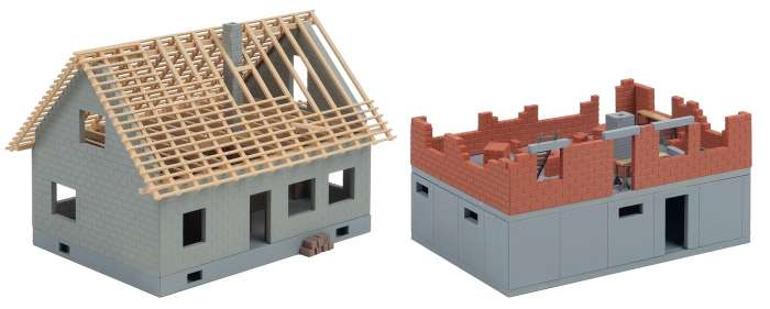 Faller H0 Actieset Op de Bouwplaats 190089 - Afbeelding 2