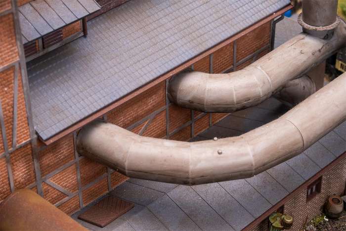 Faller H0 Blaaszaal met pijpleidingen 130024 - Afbeelding 4