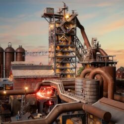 Faller H0 Hoogoven met giethal 130026