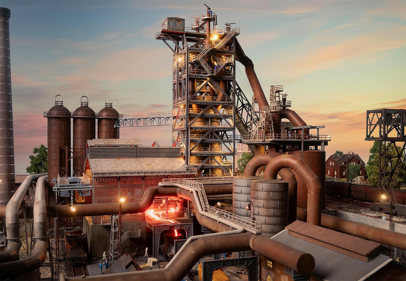 Faller H0 Hoogoven met giethal 130026