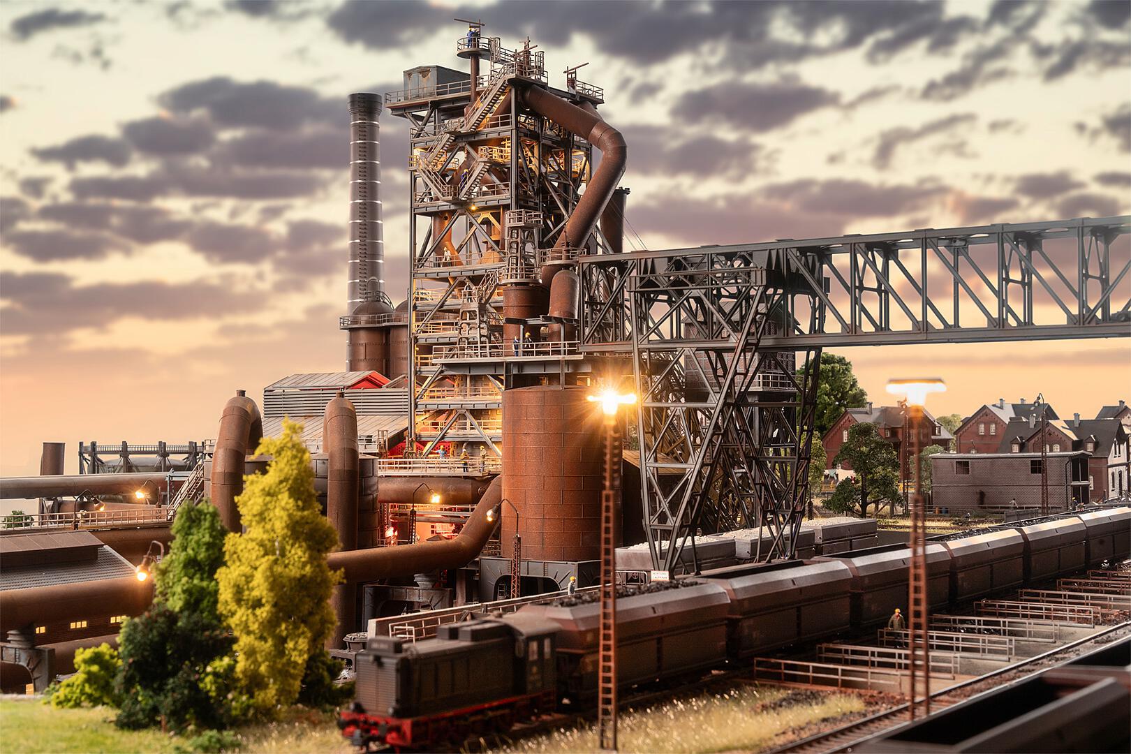 Faller H0 Hoogoven met giethal 130026 - Afbeelding 3