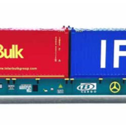 B models  Sgns wagon, NMBS / SNCB  B-cargo, 30ft Bulk container InterBulk + IFF 54.172