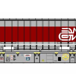 B models  Sgns wagon, HUPAC, with Swap Body  Arcese  54.420