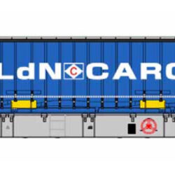 B models  Sgns wagon, CFL , with Swap Body container  CLdN Cargo  54.428