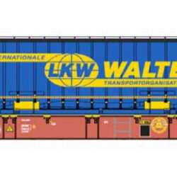 B models  Sgns wagon, D-TOUAX , with Swap Body container  LKW Walter 54.430