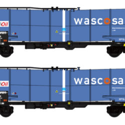 B-models / van Biervliet ketelwagens set   ChemOil / Wascosa  81097 (noviteit 2026)