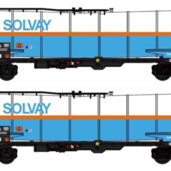 B-models / van Biervliet ketelwagens set  SOLVAY  81098 (noviteit 2026)