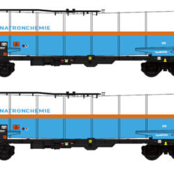 B-models / van Biervliet ketelwagens set  Solvay / Natronchemie  81099 (noviteit 2026)