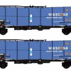 B-models / van Biervliet ketelwagens set Wascosa  euro tankcar  81106 (noviteit 2026)