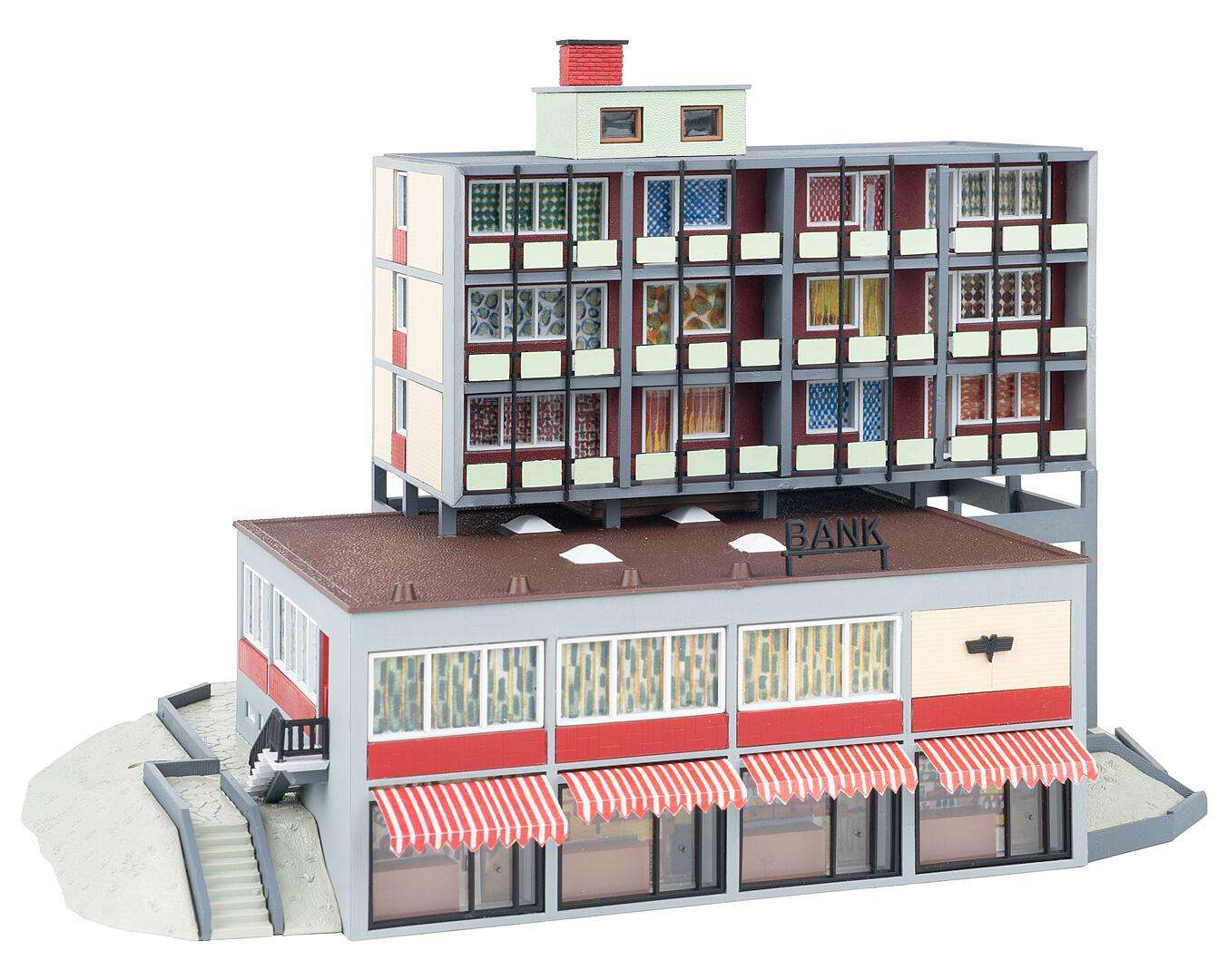 Faller H0 B-928 Modern bankgebouw 109928 - Afbeelding 2