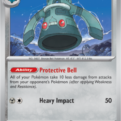 Pokemon prismatic evolutions / Bronzong / 067/131 / Holo