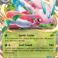 Pokemon pitch black / Lurantis EX  / 004/084