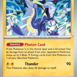 Pokemon pitch black / Miraidon / 028/084 / holo