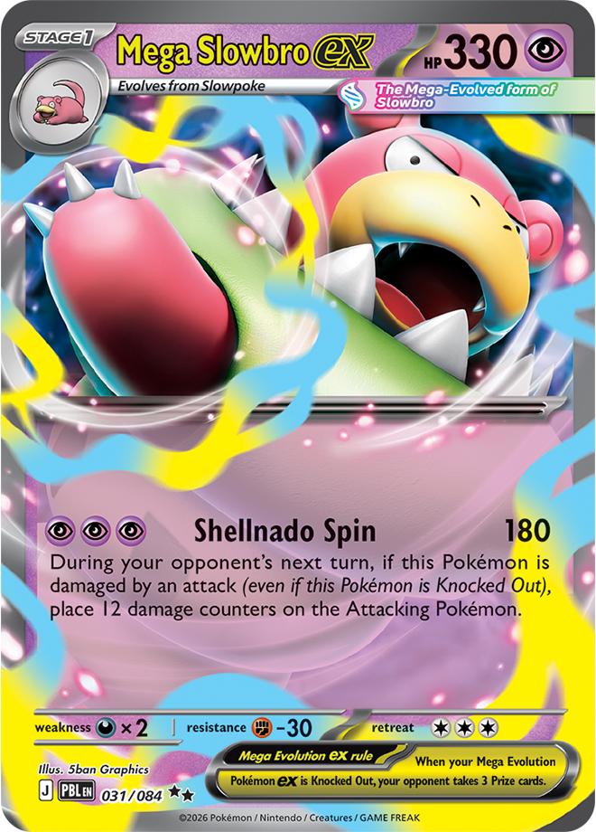 Pokemon pitch black / MEGA Slowbro / 031/084