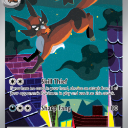 Pokemon pitch black / Thievul / 092/084