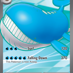 Pokemon pitch black / Wailord EX  / 097/084
