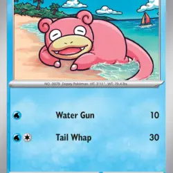 Pokemon prismatic evolutions / Slowpoke  / 018/131