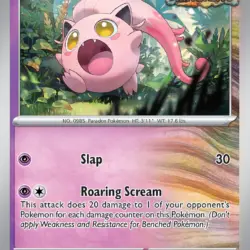 Pokemon prismatic evolutions / Scream tail  / 042/131
