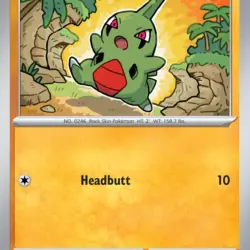Pokemon prismatic evolutions / Larvitar  / 047/131