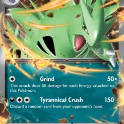 Pokemon prismatic evolutions / Tyranitar EX / 064/131