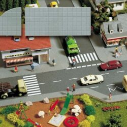 Busch H0 Bestratingsplaten 6029