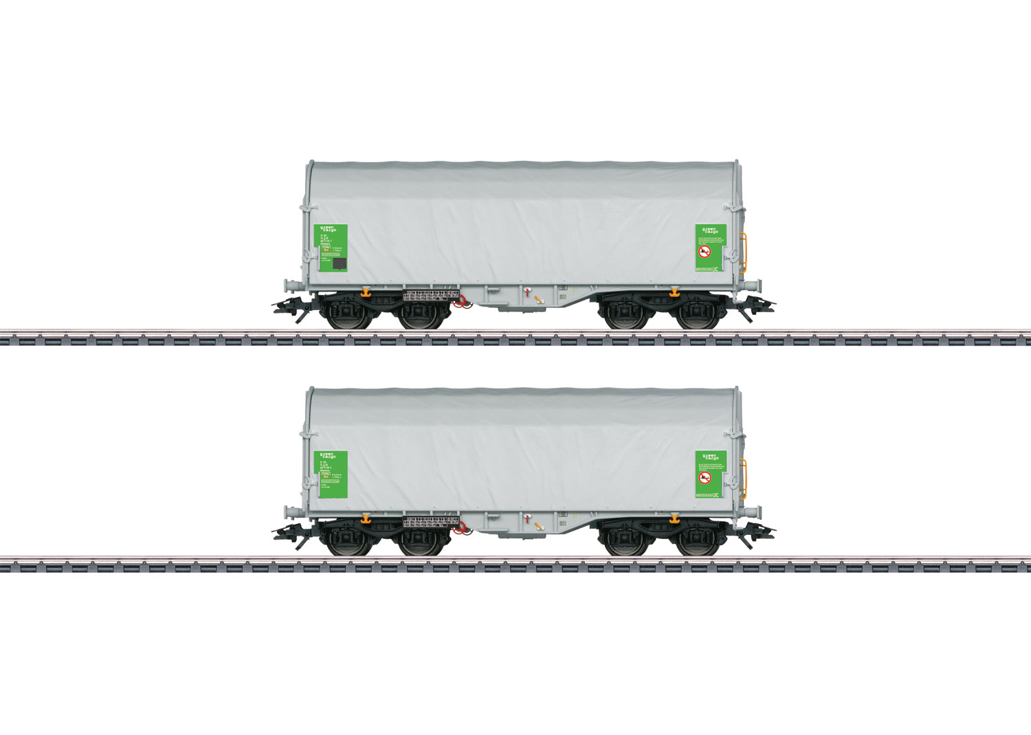 Marklin H0 Set wagens met zeildoeken schuifwanden 47217